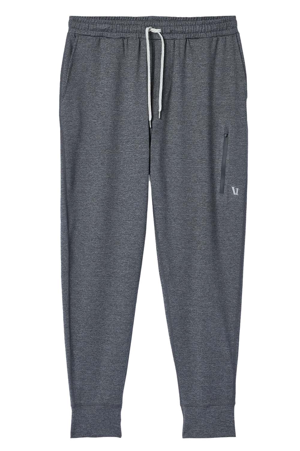 Vuori - Sunday Performance Jogger - Charcoal Heather - Flatlay