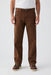 Seager - Bison Canvas Pant - Tobacco Brown - Front