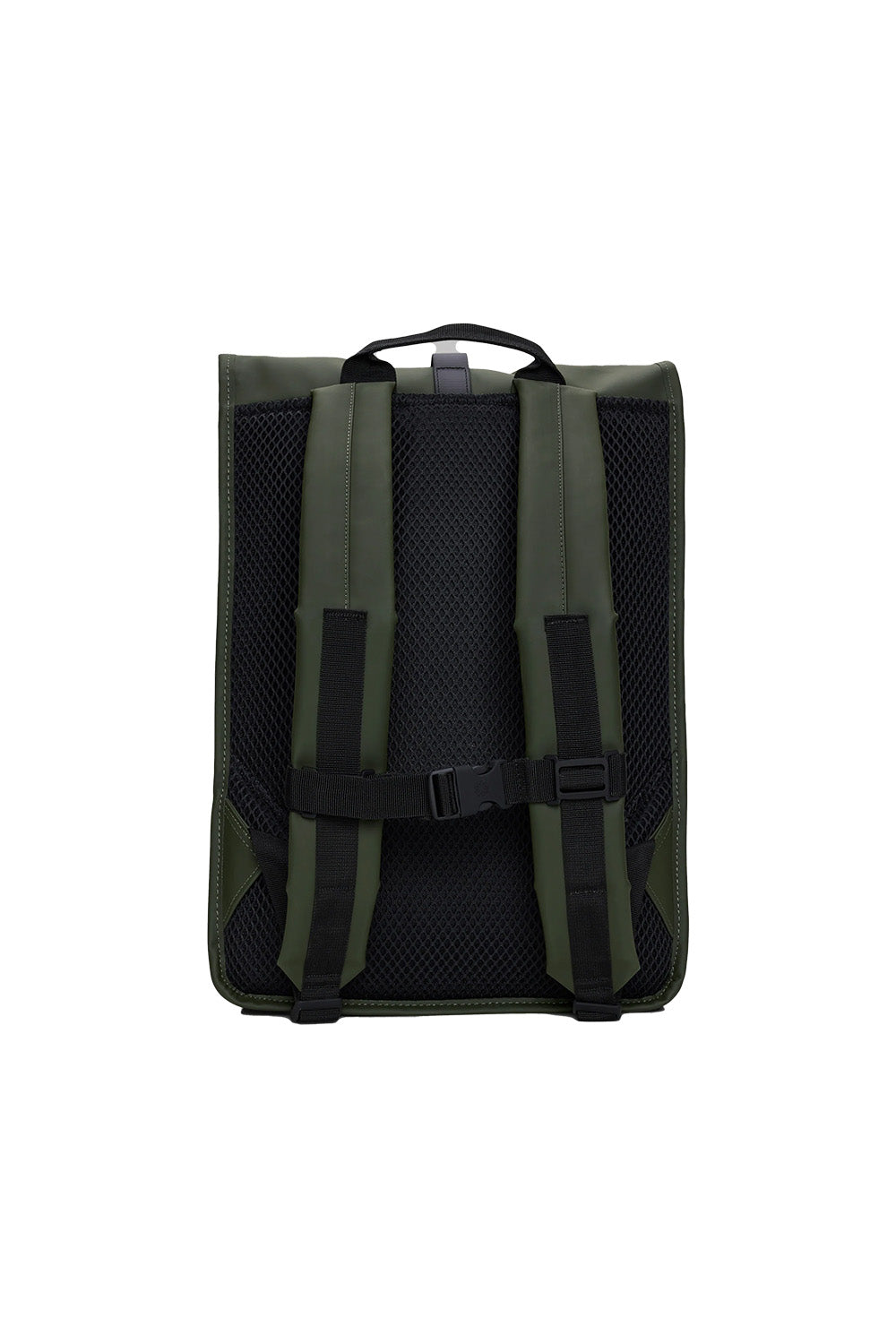 RAINS - Rolltop Rucksack - Green - Back