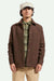 Brixton - Shop Chore Coat - Heather Pinecone Brown  - Open