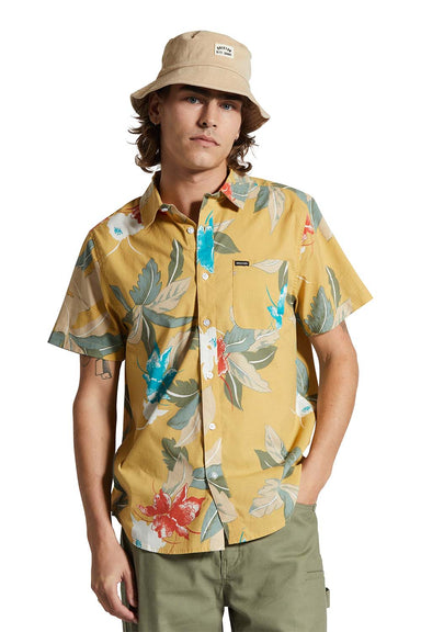 Brixton - Charter Print SS - Sunset Passion - Front