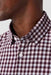 Mizzen + Main - Leeward LS - Wine Todos Plaid - Detail