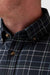 Mizzen + Main - City Flannel - Navy Andrew Plaid - Detail