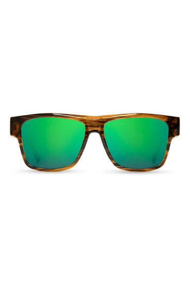 Shwood - Cliff - Tortoise/Walnut/HD+ Green Flash Polar - Front