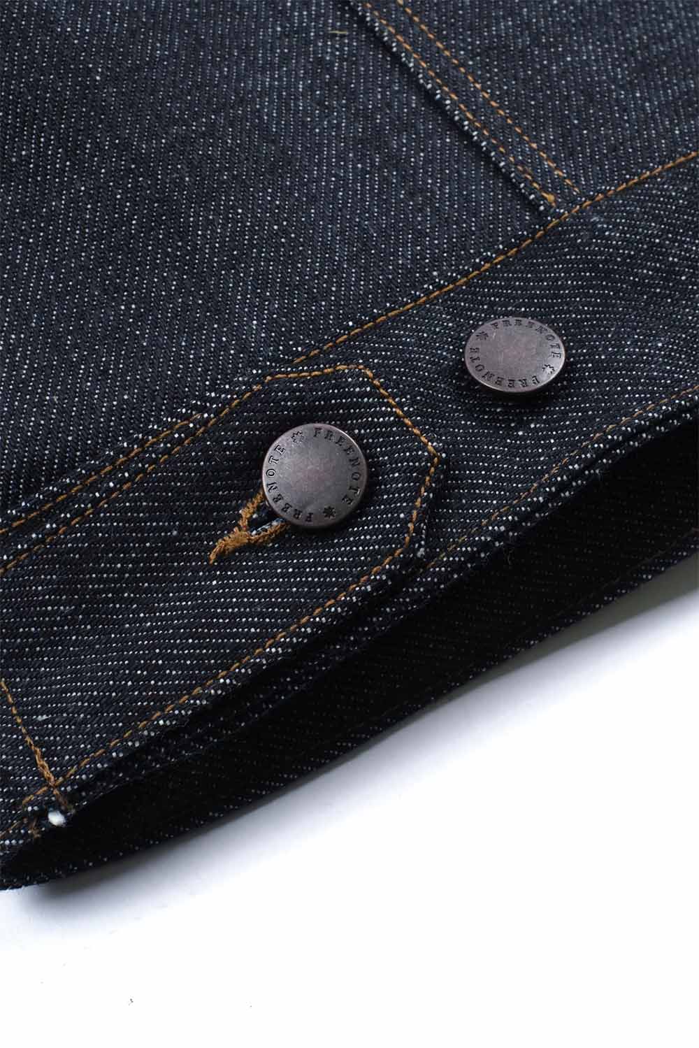 Freenote Cloth - RJ-2 - 21oz Indigo Denim - Button