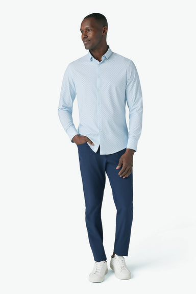 Mizzen + Main - Leeward LS - Sky Medallion Geo - Front