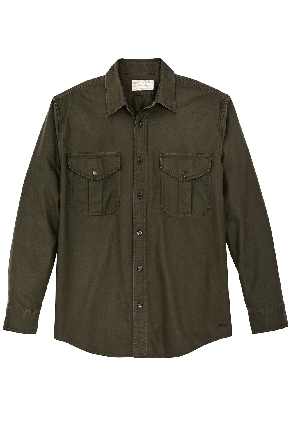 Filson - LW Alaskan Guide Shirt - Dark Olive - Front