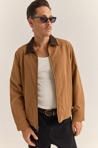 Rhythm - James Jacket - Tobacco - Front