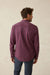 Faherty - Coastline Knit Shirt - Navy Red Gingham - Back