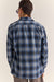 Rhythm - Mar LS Flannel - Blue - Back