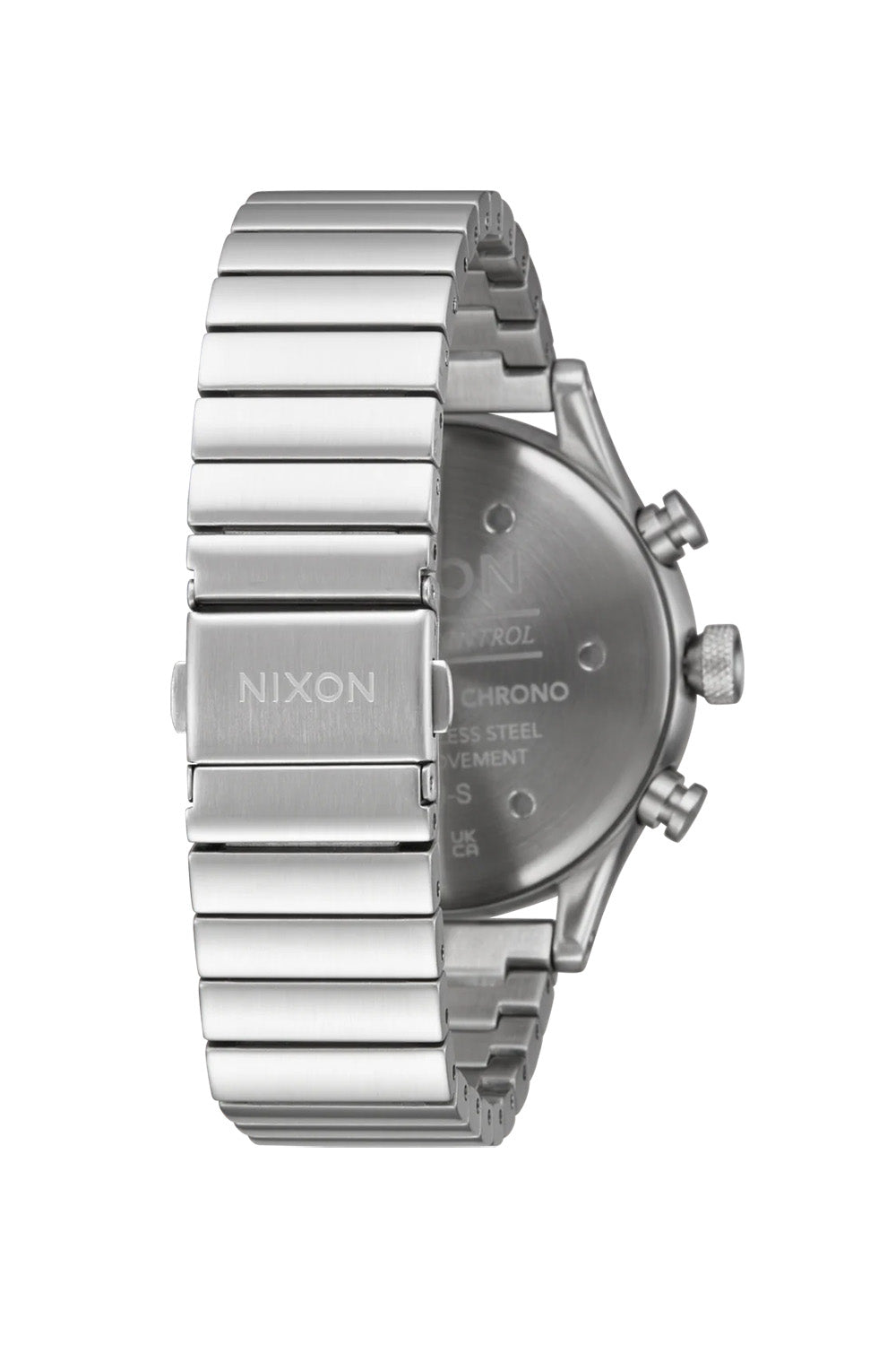 Nixon - Station Chrono - Silver/Indigo - Back