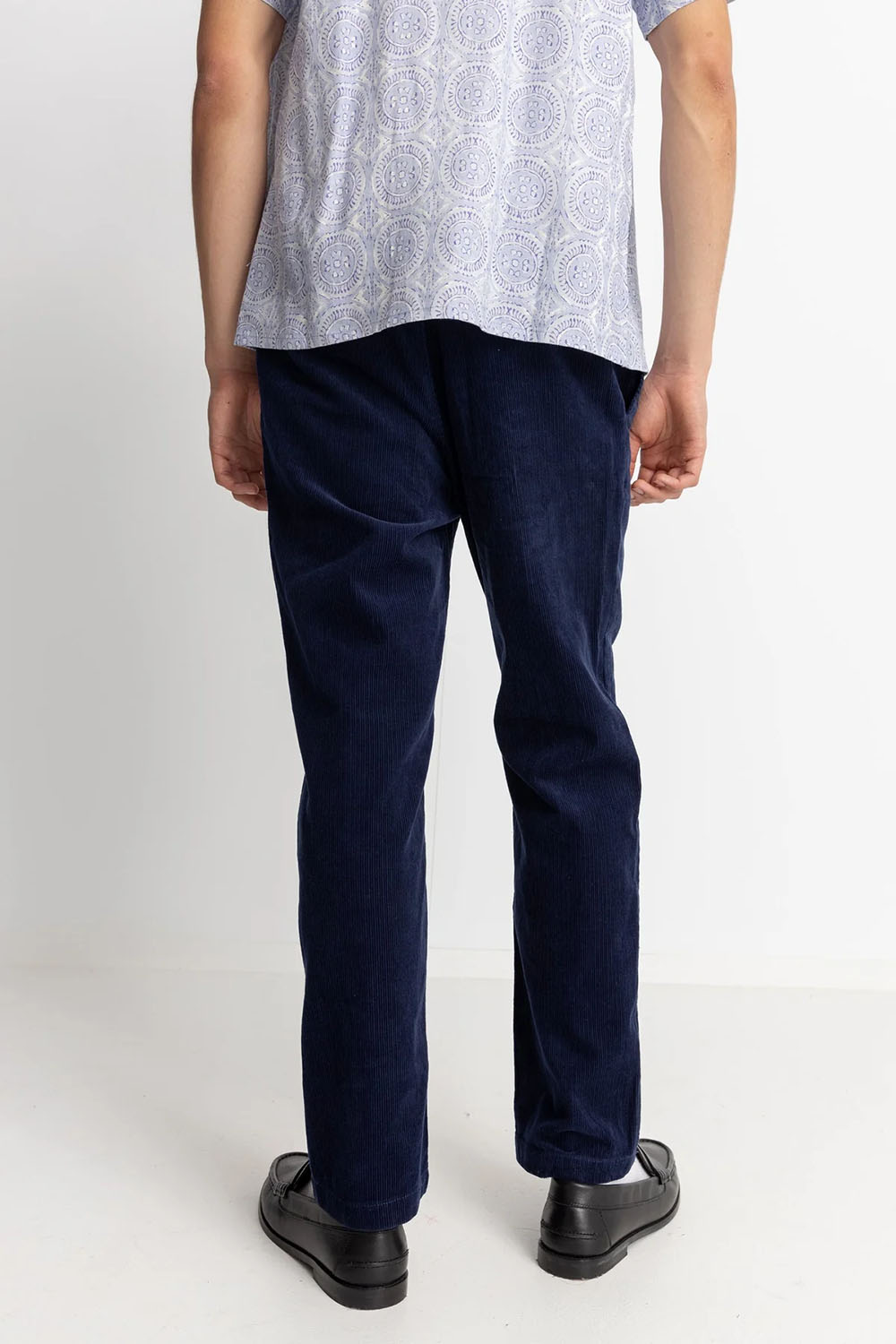 Rhythm - Cord Trouser - Navy - Back