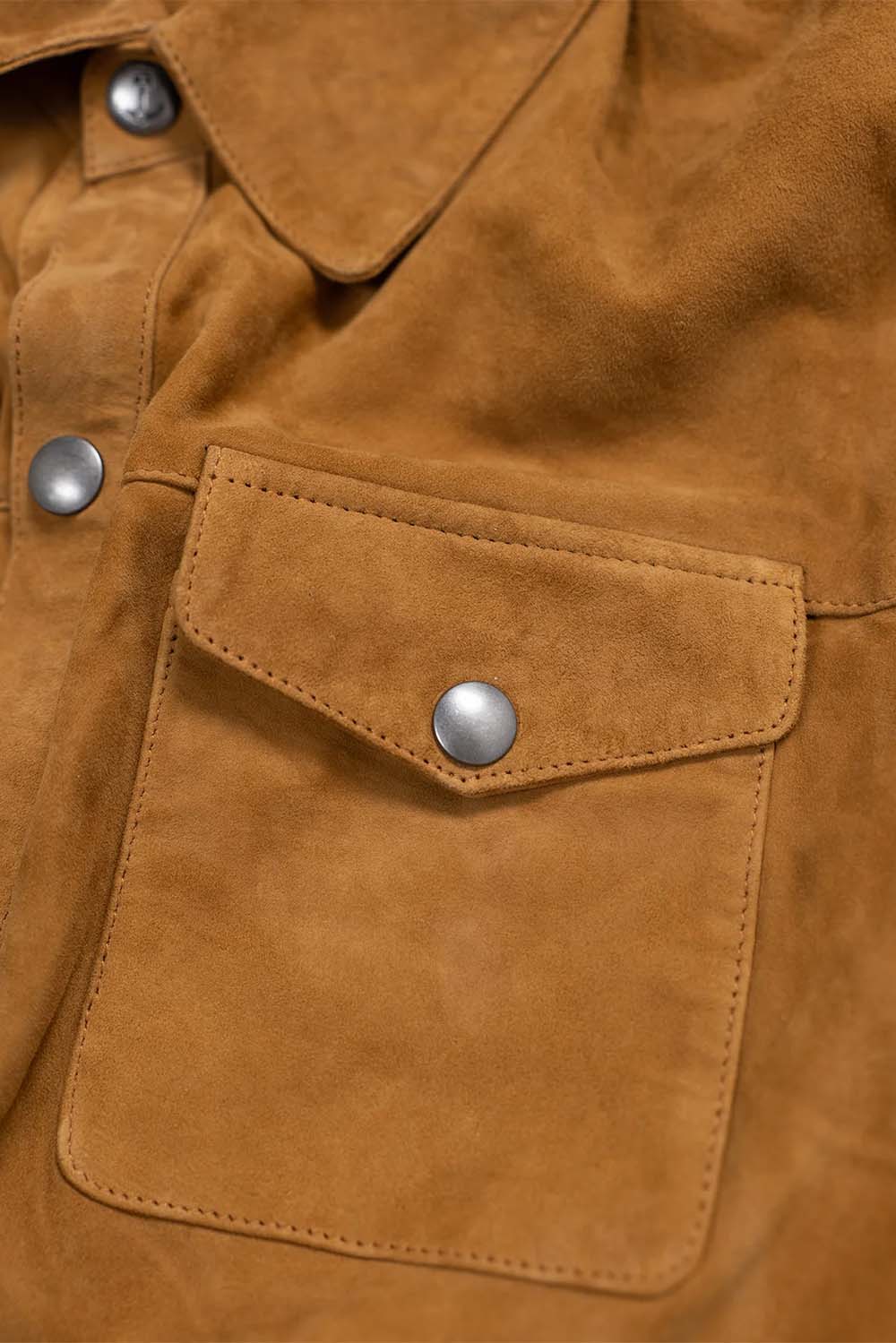 Iron & Resin - Roughneck Shirt - Cognac - Pocket