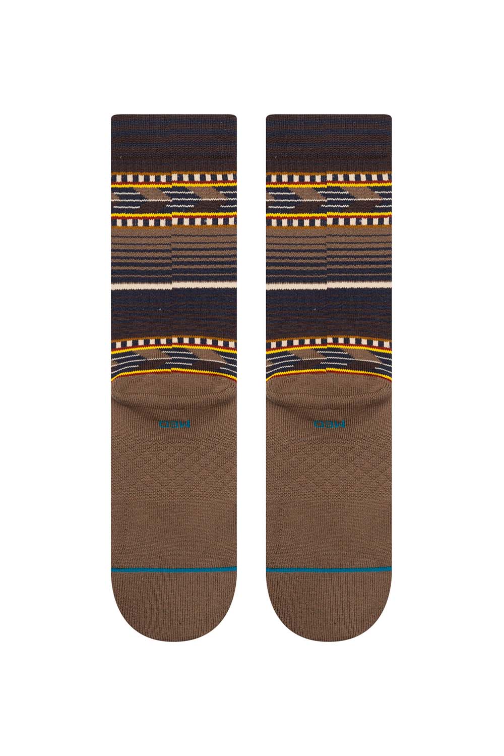 Stance - Cedar Rock Crew - Brown - Back