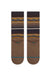 Stance - Cedar Rock Crew - Brown - Back