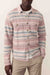 Marine Layer - Pacifica Stretch Shirt - Warm Baja Stripe - Front