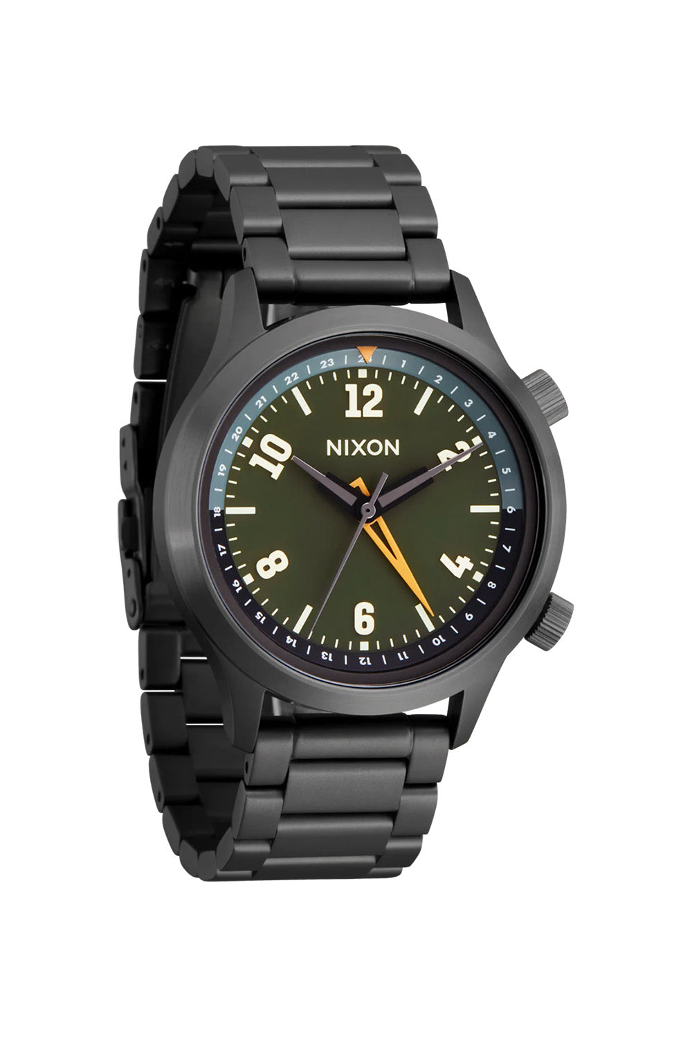 Nixon - Drifter 40 - Gunmetal/Kobu Green - Profile