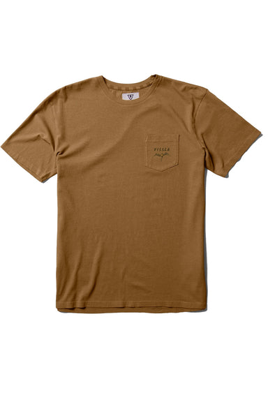 Vissla - Lei'd Back SS Pkt Tee - Rubber - Front