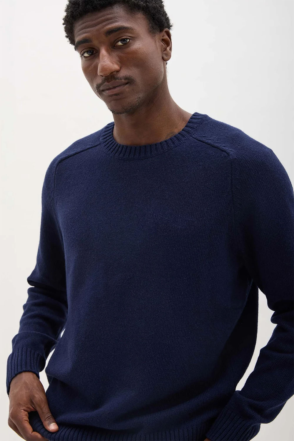 Richer Poorer - Noel Sweater - Blue Nights - Front