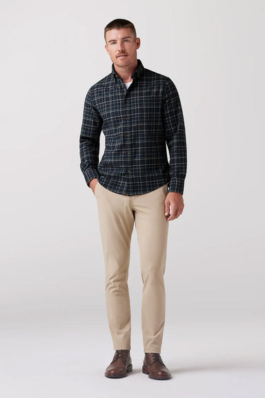 Mizzen + Main - City Flannel - Navy Andrew Plaid