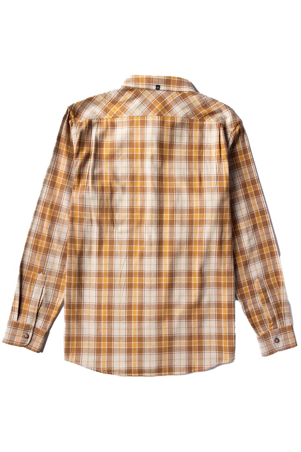 Vissla - Central Coast Eco LS Flannel - Dune - Back