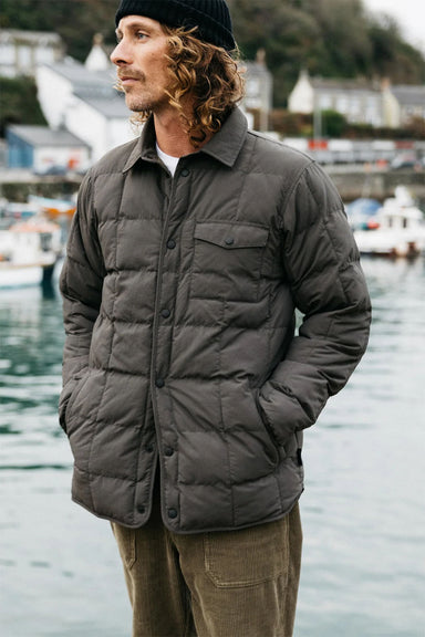 Finisterre - Lapwing Shirt - Raven - Front