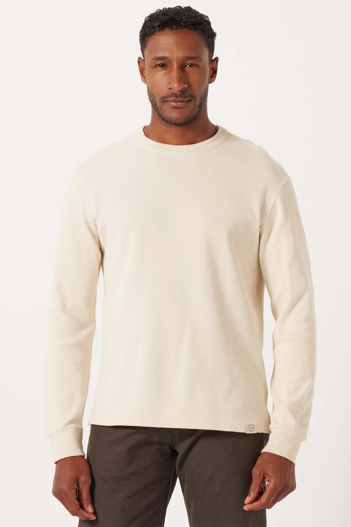 Filson - Waffle Knit Thermal - Sand - Front