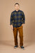 Bridge & Burn - Sutton Slim Shirt - Pacific Ombre Plaid - Front