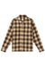 Rhythm - Plaid LS Flannel - Brown - Flatlay