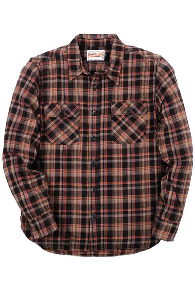 Freenote - Jepson Plaid Woven - Black Plaid - Front