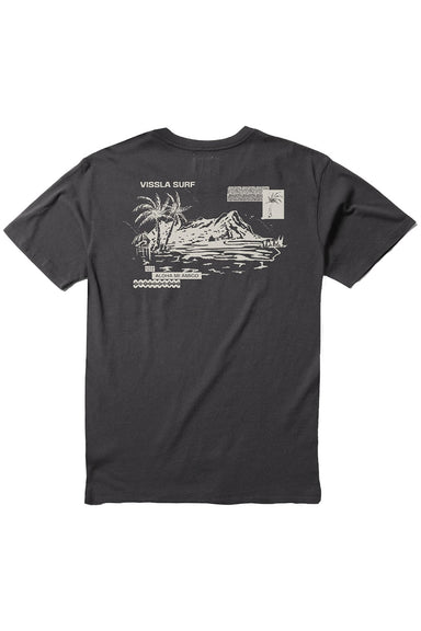 Vissla - Diamond Haze SS Pkt Tee - Phantom - Back