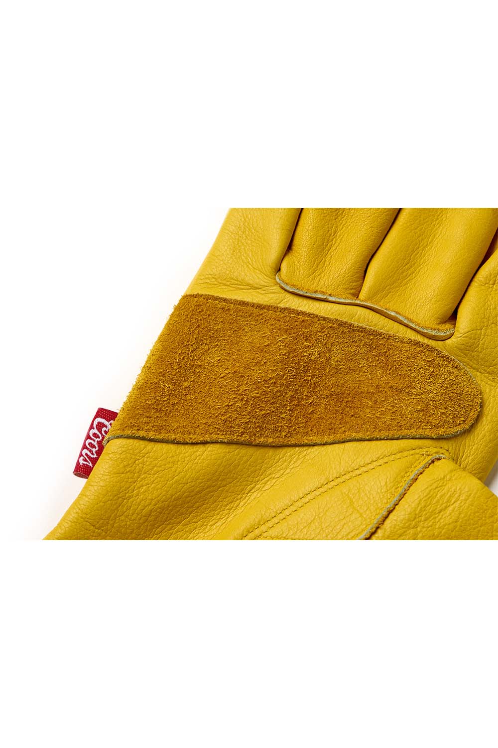 Seager - Coors Banquet Bale Work Gloves - Yellow - Detail