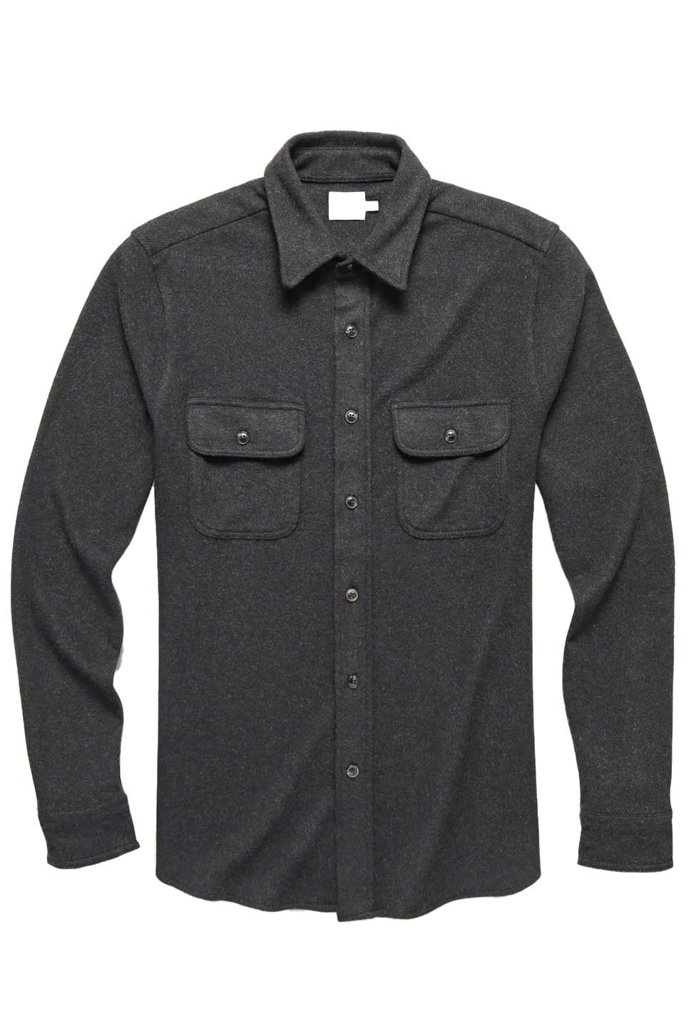 LEGEND SWEATER SHIRT Heathered Black Twill