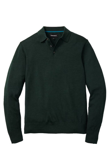 Bonobos - Hudson Sweater Polo - Forest Green Merino