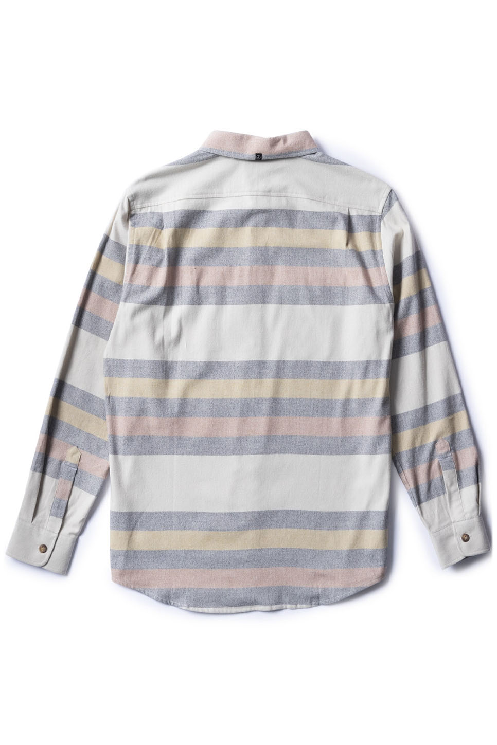 Vissla - Central Coast Eco LS Flannel - Bone - Back