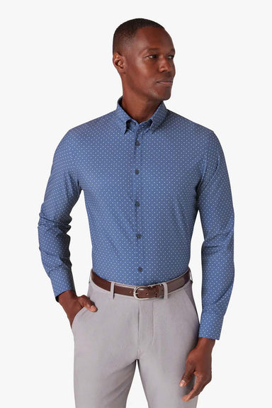 Mizzen + Main - Leeward LS - Coastal Fjord Dot