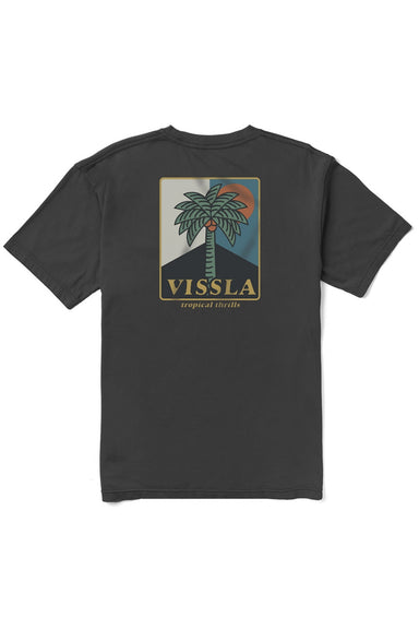 Vissla - Tropical Thrills Pkt Tee - Black - Back