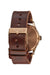 Nixon - Sentry Leather - Rose Gold/Gunmetal - Back