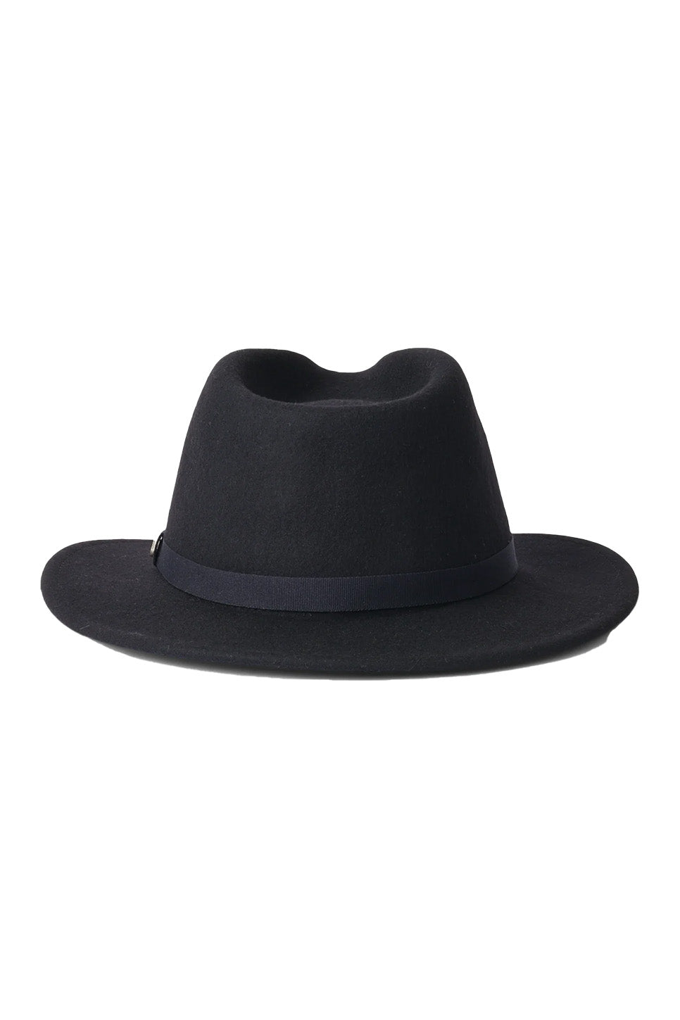 Brixton - Messer Packable Fedora - Black/Black - Back