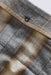 Taylor Stitch - The Jack - Brushed Heather Grey Plaid - Detail