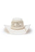 Seager - Freehand Straw Hat - Ivory - Front